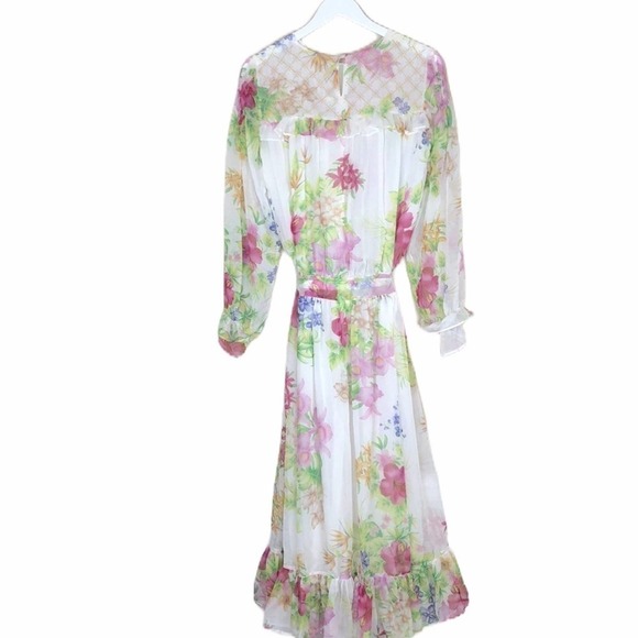 NWT Dodo Bar Or Vitti Floral Print Embellished Dress SZ 8 44 - Picture 3 of 12